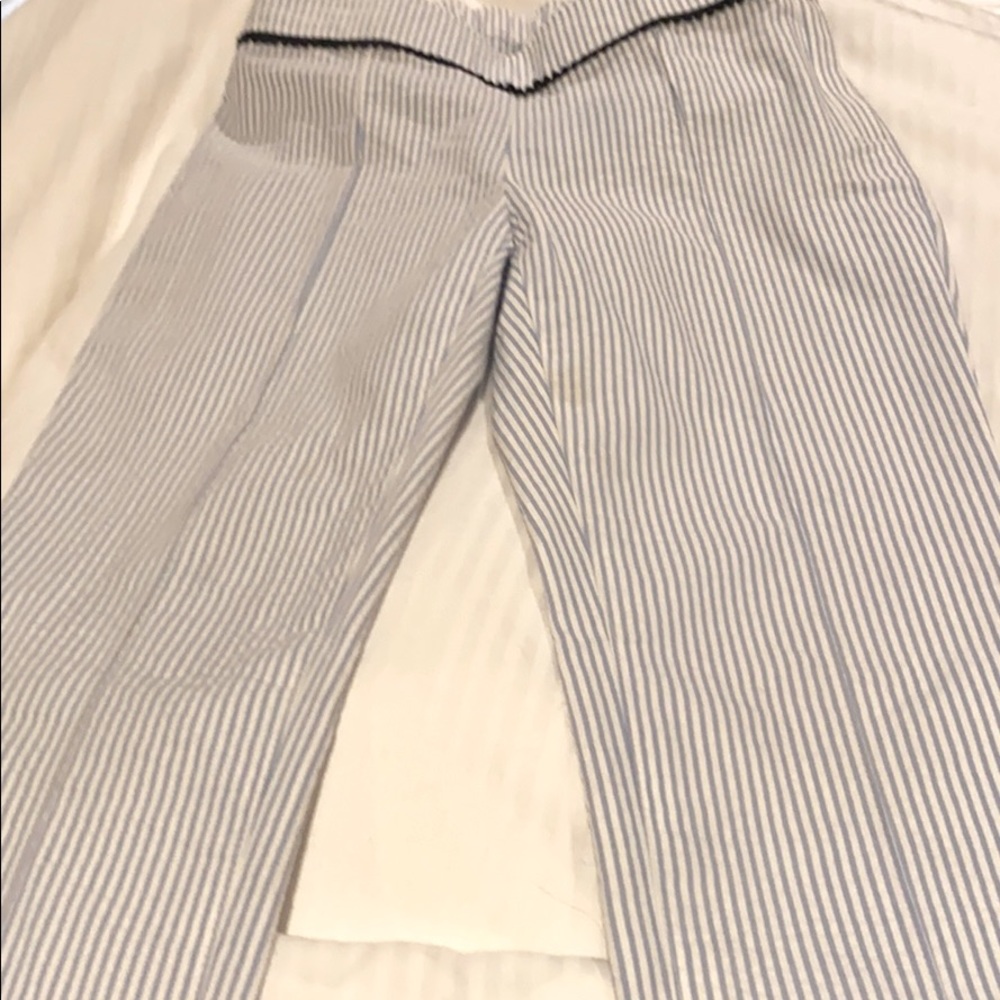 BROOKS BROTHERS KIDS SEERSUCKER SLACK/RICK RACK
